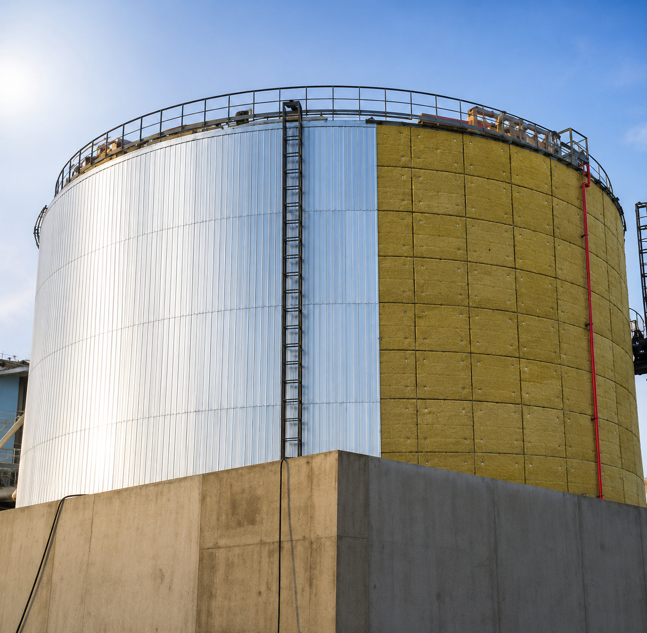 Tank insulation