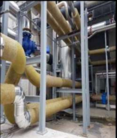 Turbine integral insulation